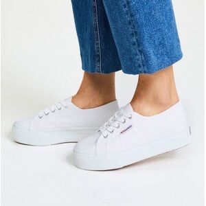 White Superga Sneakers BNWT